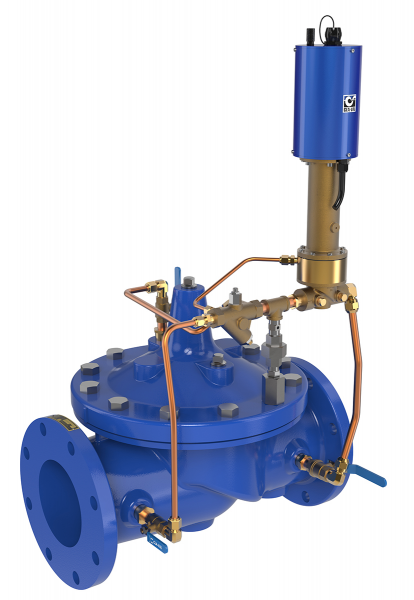 350-07 Electronic Pressure Sustaining Control with Manual Bypass